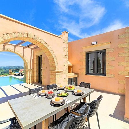 Villa Vardis Heated Pool Vryses Exteriér fotografie